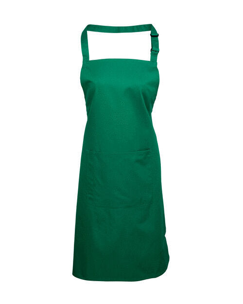 Premier Workwear Colours Collection Bib Apron With Pocket - PR154M