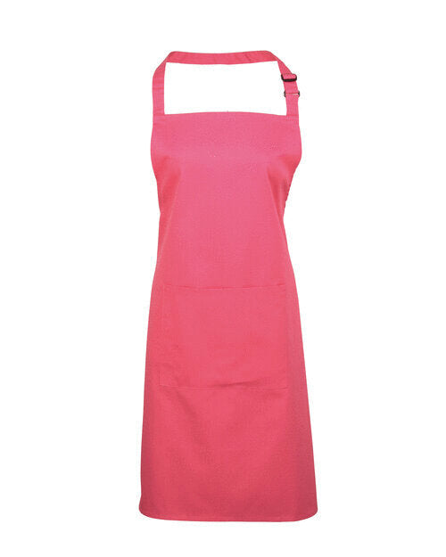 Premier Workwear Colours Collection Bib Apron With Pocket - PR154M