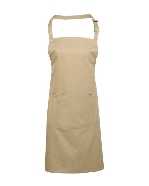 Premier Workwear Colours Collection Bib Apron With Pocket - PR154M