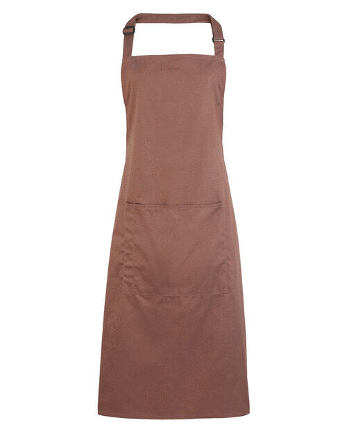 Premier Workwear Colours Collection Bib Apron With Pocket - PR154M