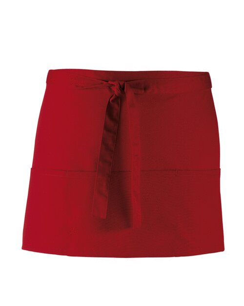 Premier Workwear Colours Collection Three Pocket Apron - PR155M