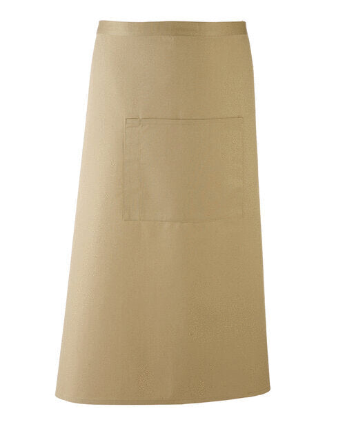 Premier Workwear Colours Collection Hospitality Apron With Pocket - PR158M
