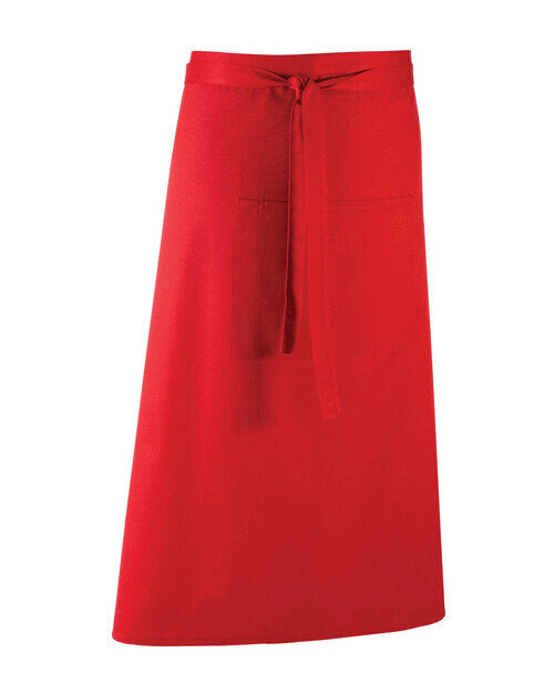 Premier Workwear Colours Collection Hospitality Apron With Pocket - PR158M