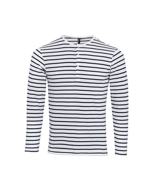 Premier Workwear Mens Long John Roll Sleeve Tee - PR218M