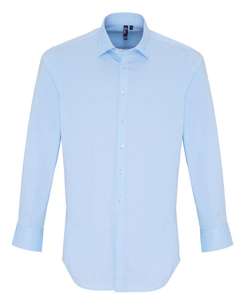 Premier Workwear Mens Stretch Poplin L/S Shirt - PR244M