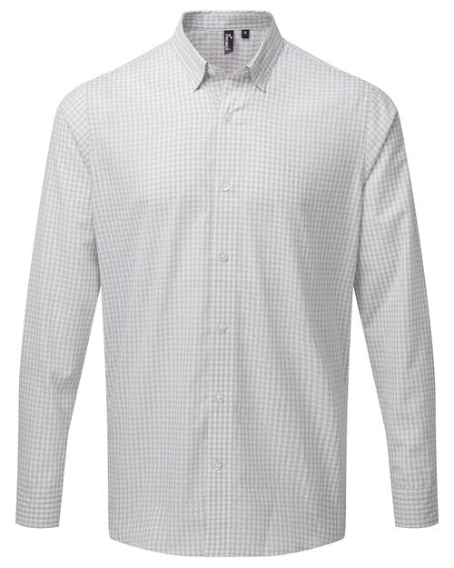 Premier Workwear Mens Maxton Check Long Sleeve Shirt - PR252M