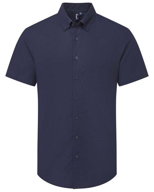 Premier Workwear Oxford Mens Short Sleeve Shirt - PR286M