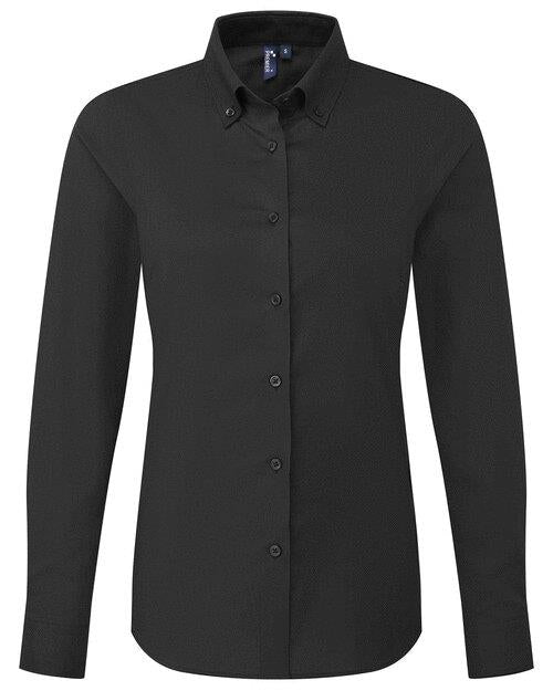 Premier Workwear Oxford Long Sleeve Shirt - PR384F