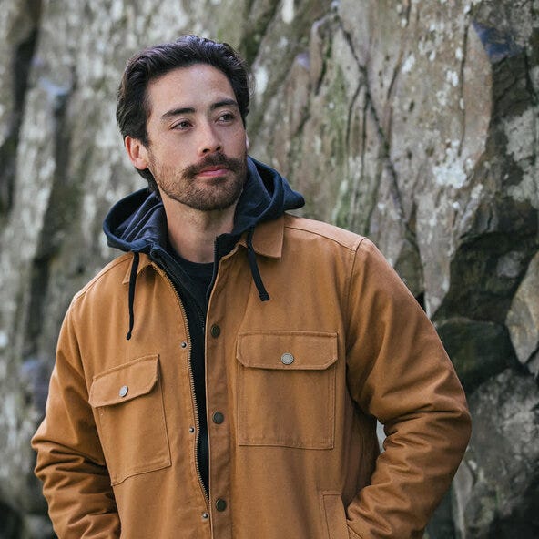 Stormtech Men'S Oxide Sherpa Canvas Jkt