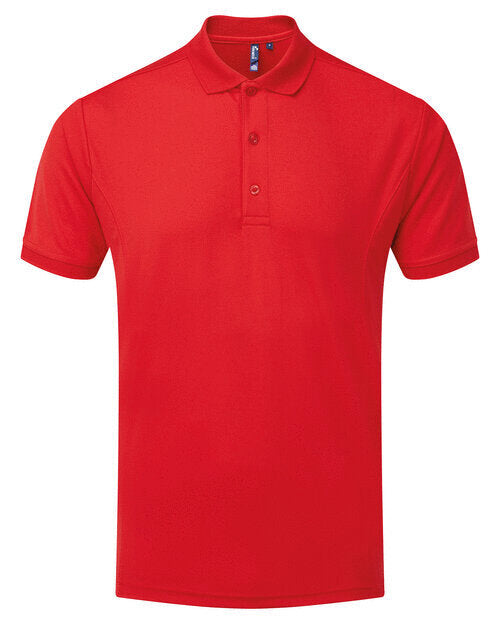 Premier Workwear Mens Coolchecker Pique Polo Shirt - PR615M