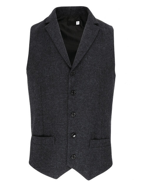 Premier Workwear Mens Herringbone Waistcoat - PR625M