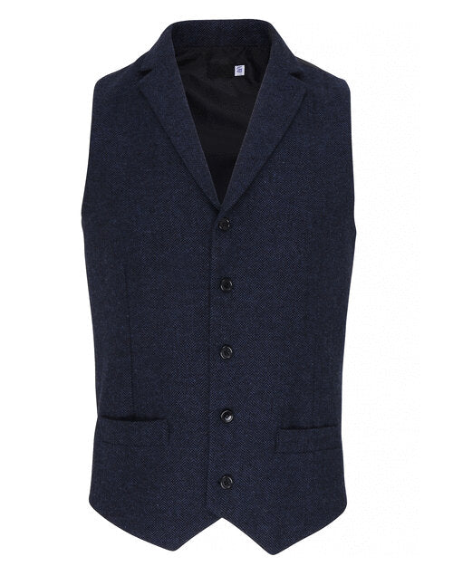 Premier Workwear Mens Herringbone Waistcoat - PR625M
