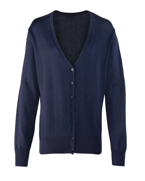 Premier Workwear Ladies Button Through Knitted Cardigan - PR697M