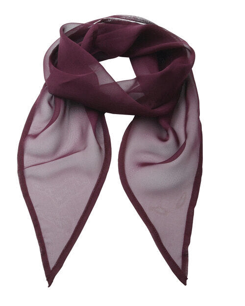 Premier Workwear Colours Collection Plain Chiffon Scarf - PR740M