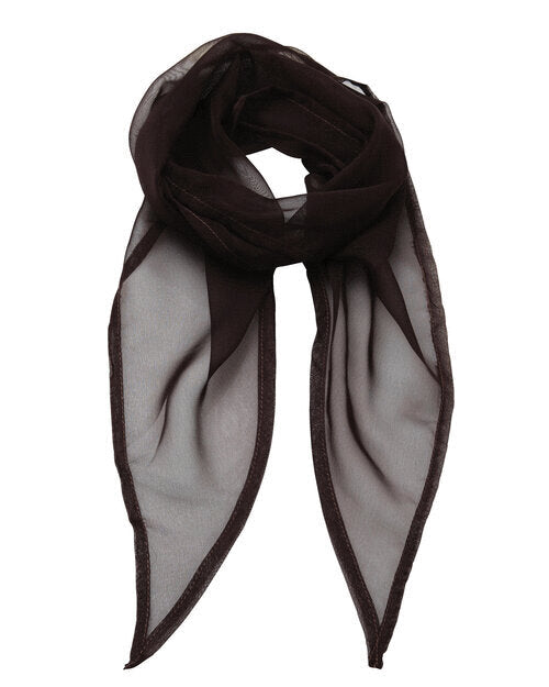Premier Workwear Colours Collection Plain Chiffon Scarf - PR740M