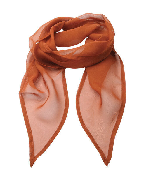 Premier Workwear Colours Collection Plain Chiffon Scarf - PR740M