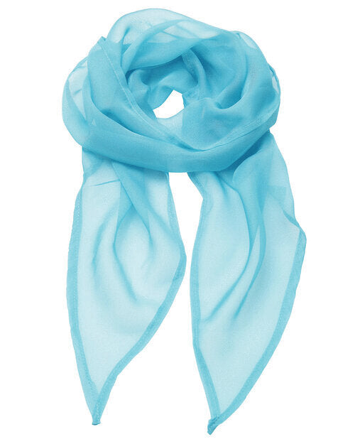 Premier Workwear Colours Collection Plain Chiffon Scarf - PR740M