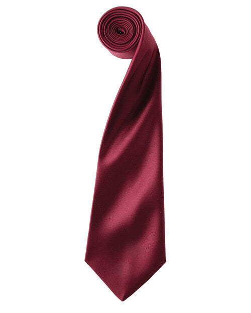 Premier Workwear Colours Collection Satin Tie - PR750M
