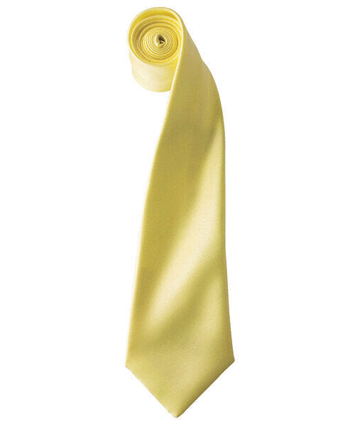Premier Workwear Colours Collection Satin Tie - PR750M