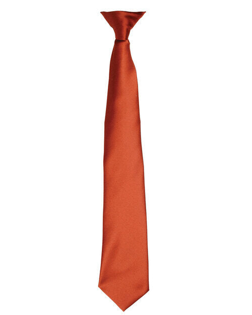 Premier Workwear Colours Collection Satin Clip On Tie - PR755M
