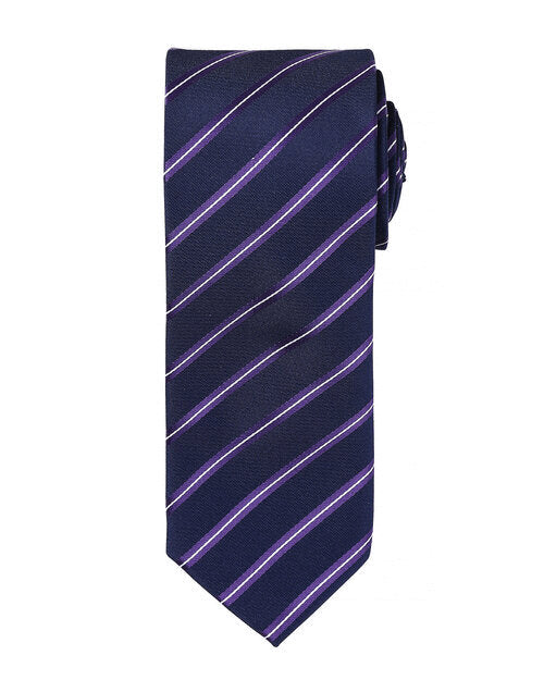 Premier Workwear Sports Stripe Tie - PR784M