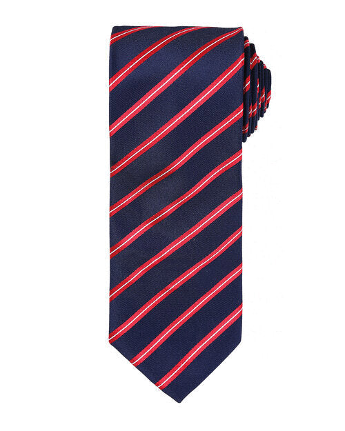 Premier Workwear Sports Stripe Tie - PR784M