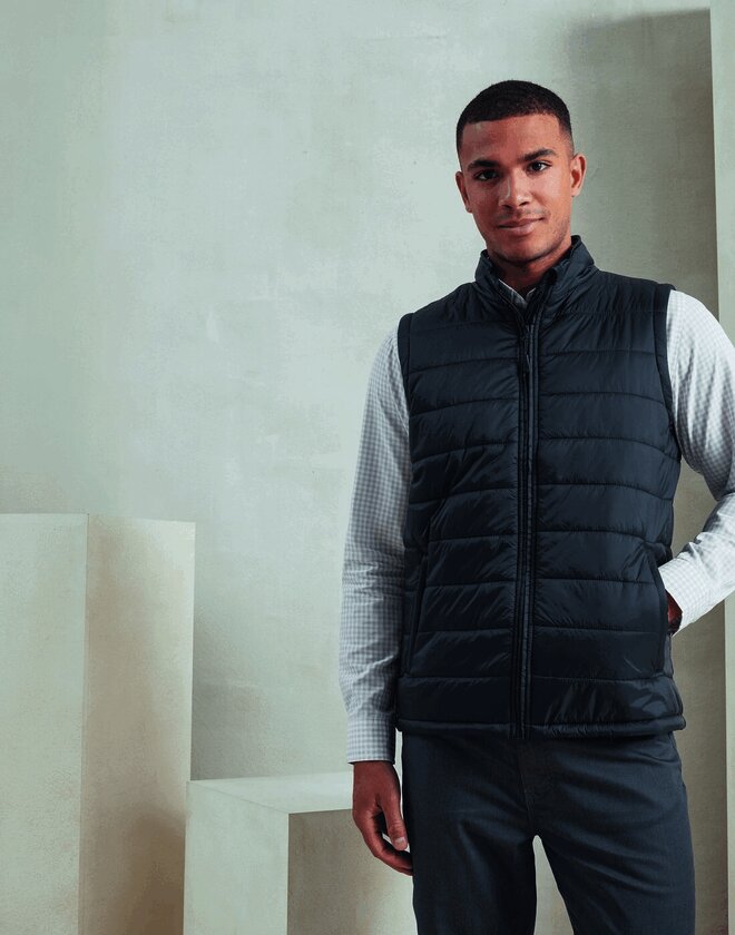 Premier Workwear Mens Recyclight Padded Gilet - PR811M