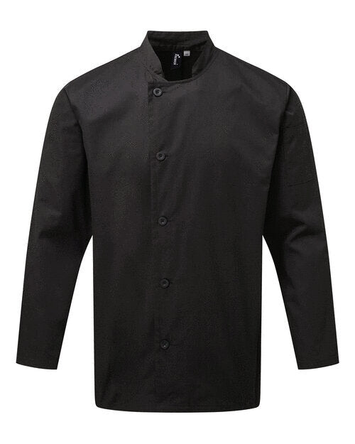Premier Workwear Chefs Essential L/S Jacket - PR901M