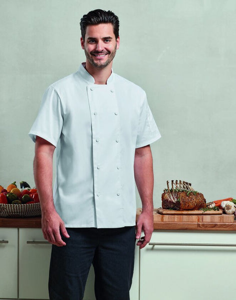 Premier Chef's Short Sleeve Coolchecker Jacket