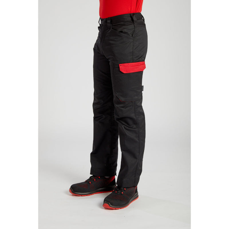 Side view of the Portwest Service Trouser.