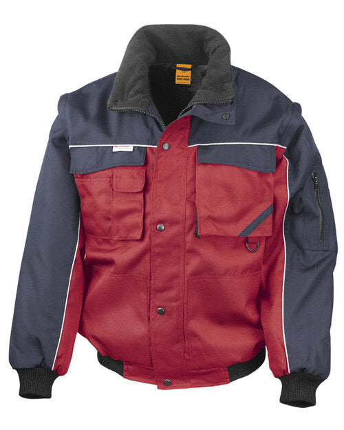 Result Zip Sleeve Heavy Duty Jacket