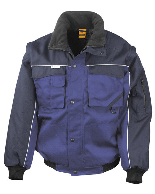 Result Zip Sleeve Heavy Duty Jacket