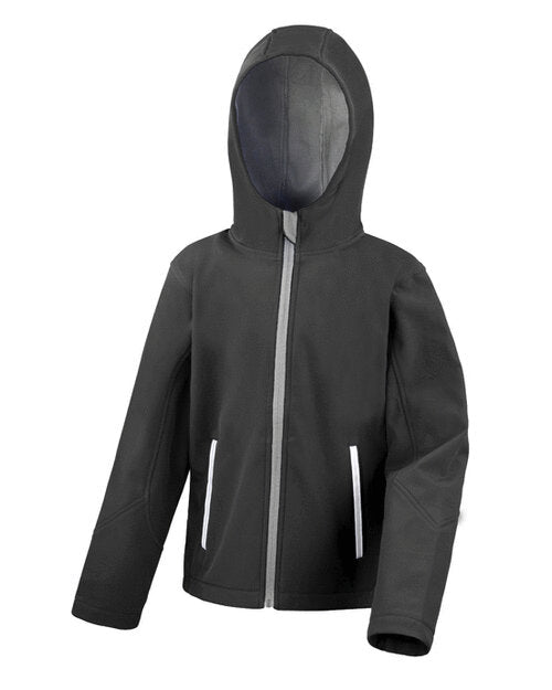 Result Recycled Junior & Youth Tx Performance Hooded Softshell