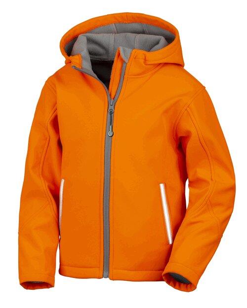 Result Recycled Junior & Youth Tx Performance Hooded Softshell