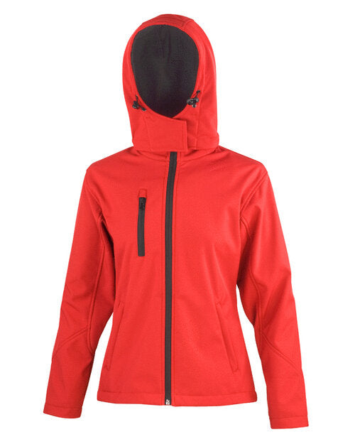 Result Ladies Tx Performance Hooded Softshell Jacket