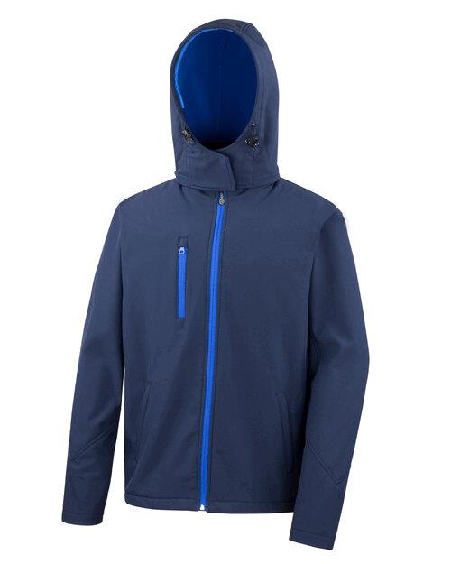 Result Mens Recycled Hooded Softshell