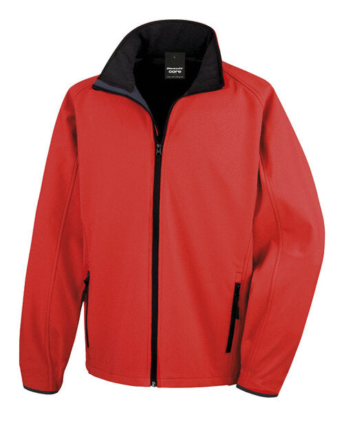Result Mens Printable Softshell With Recycled Fleece Inner