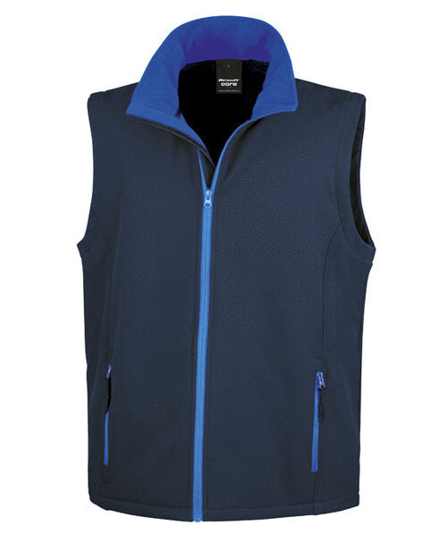 Result Printable Softshell Bodywarmer With Recycled Fleece Inner