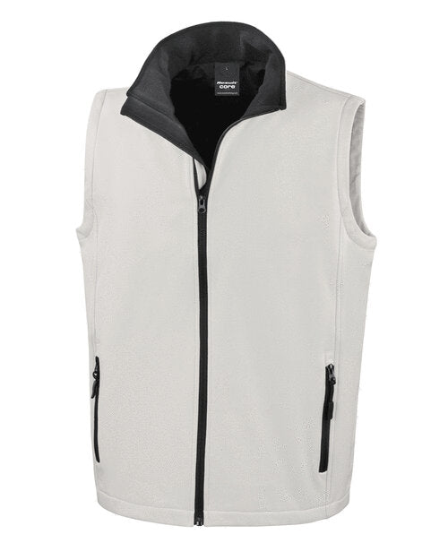 Result Printable Softshell Bodywarmer With Recycled Fleece Inner