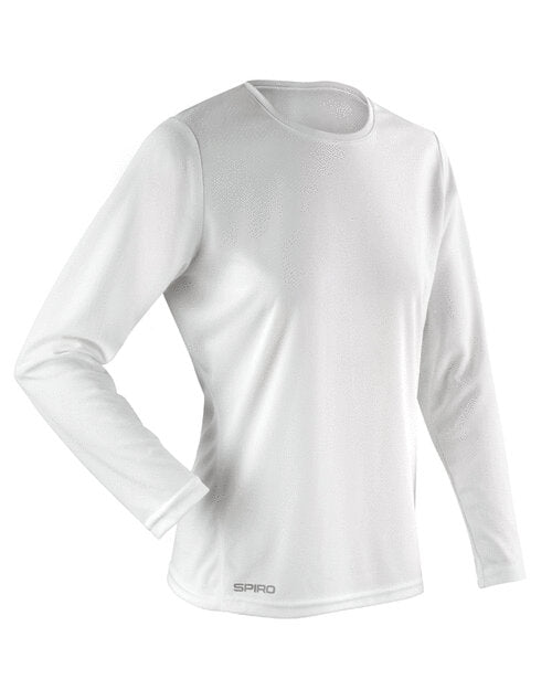 Spiro Spiro Ladies Quick Dry Long Sleeve T-Shirt - RS254F