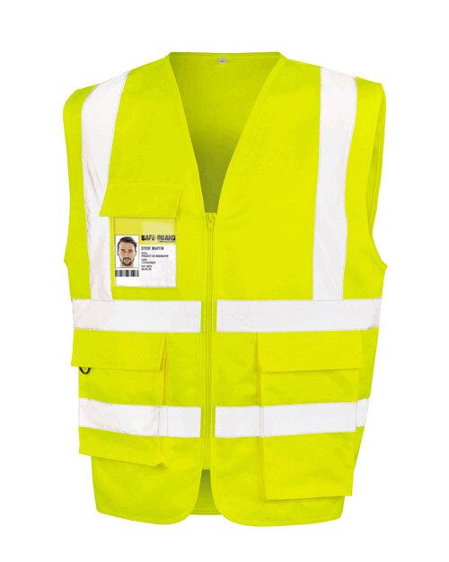 Result Heavy Duty Polycotton Security Vest - RS477M