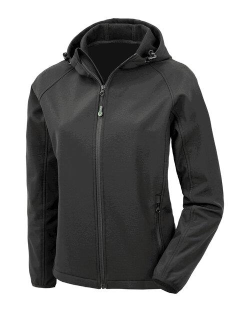 Result Ladies Recycled 3 Layer Printable Hooded Softshell - RS911F