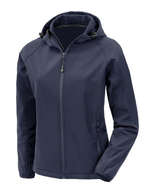 Result Ladies Recycled 3 Layer Printable Hooded Softshell - RS911F