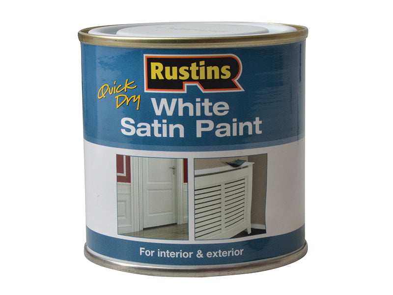 Quick Dry White Satin Paint