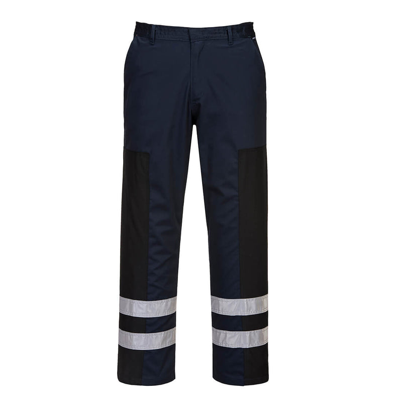 Portwest Iona Ballistic Trousers in navy blue.