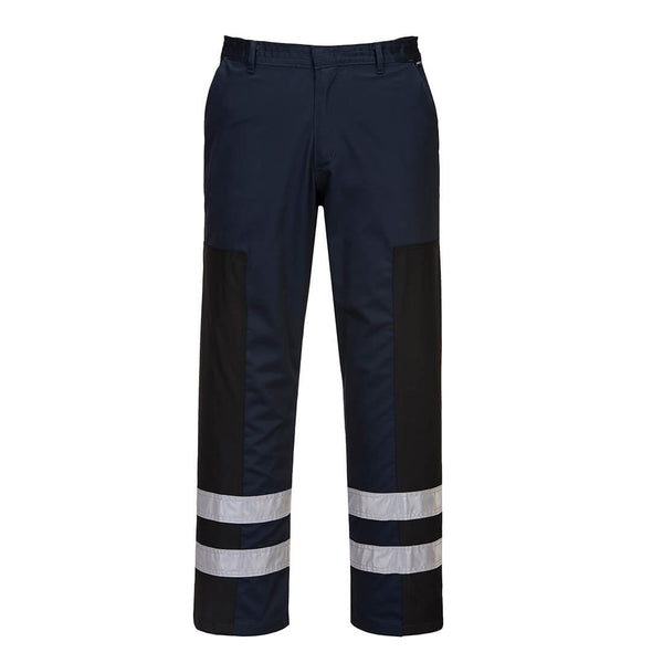 Portwest Iona Ballistic Trousers in navy blue.