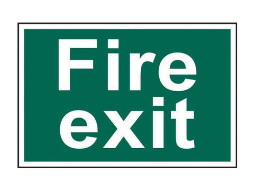 Sign: Fire Exit