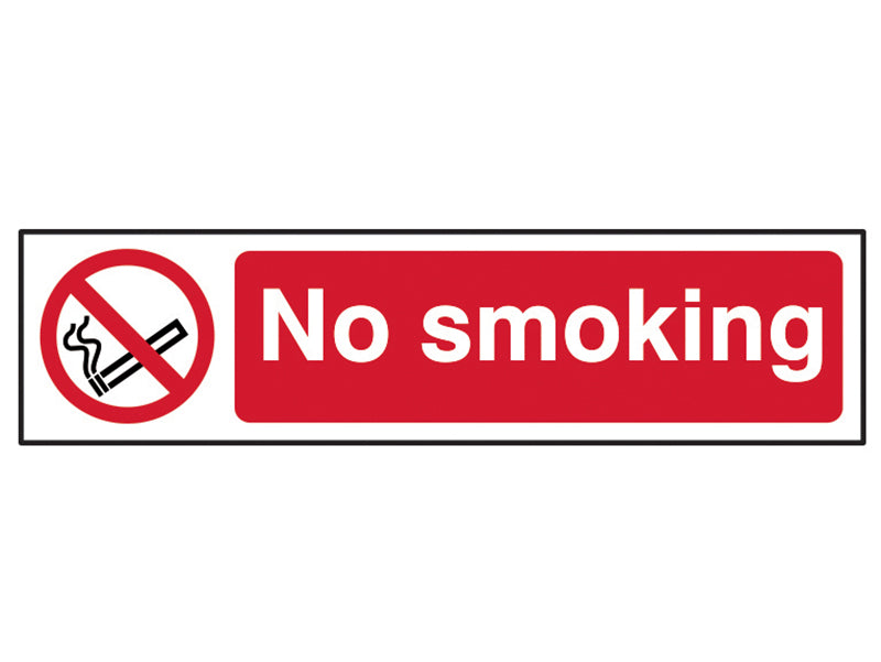 Sign: No Smoking