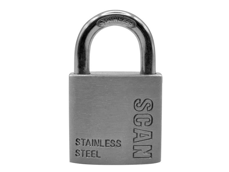 Scan Stainless Steel Padlock
