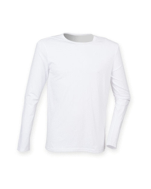 SF Clothing Mens Feel Good Long Sleeve Stretch T-Shirt - SF124M
